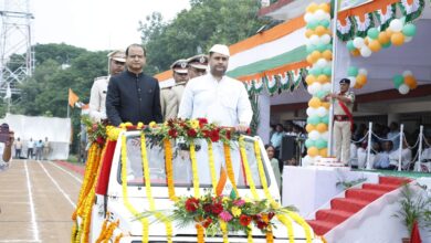 Photo of रायगढ़ जिले में हर्षोल्लास के साथ मनायी गयी स्वतंत्रता दिवस की 76 वीं वर्षगांठ