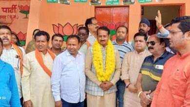Photo of राज्य सभा सासंद देवेन्द्र प्रताप का घरघोड़ा में किया गया स्वागत