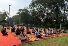 Photo of कमला नेहरू पार्क में उमड़ा जनसैलाब, सैकड़ों लोगों ने किया सामूहिक योगाभ्यास