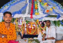 Photo of 100 साल पुराने श्री जगन्नाथ मंदिर से निकली भव्य रथ यात्रा, जयघोष से गूंज उठा घरघोड़ा